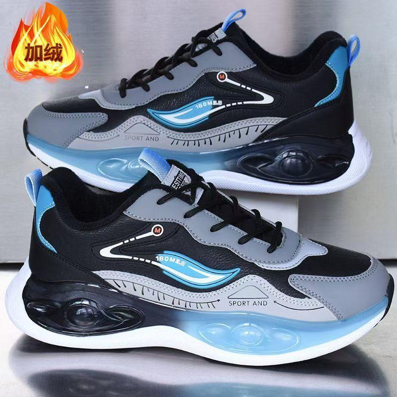 

Sneakers autumn leather surface waterproof non-slip soft sole running shoes trendy shoes casual shoes 38 standard size