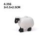 Compatible Mosaic Building Block Toy Goat Seagull Penguin Fish Sheep Animal Print Farm Diy Parts
