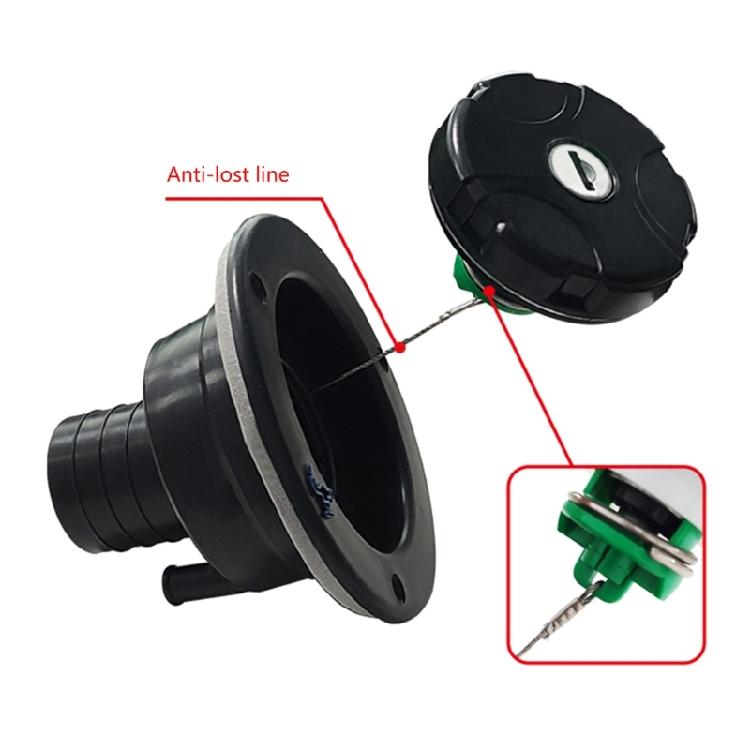 Fahrzeug-Wasserzubehör Effizienter Einlass mit Verriegelungssystem Kunststoff-Wassereinlass