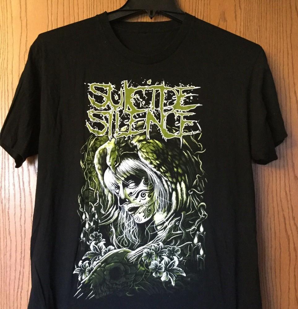 Конец — это Начало Тишина Самоубийства Футболка Черная Унисекс Футболка S