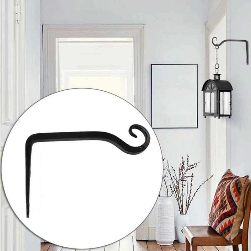 4 Pcs Wall Mounted Straight Plants Hanger Wall Hooks for Bird Feeders Planters
