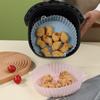 Silicone Air Fryer Reusable Paper Liner Non-stick Mat Round Paper Baking Mats Kitchen Airfryer Baking Accessories Oil Oven Tray