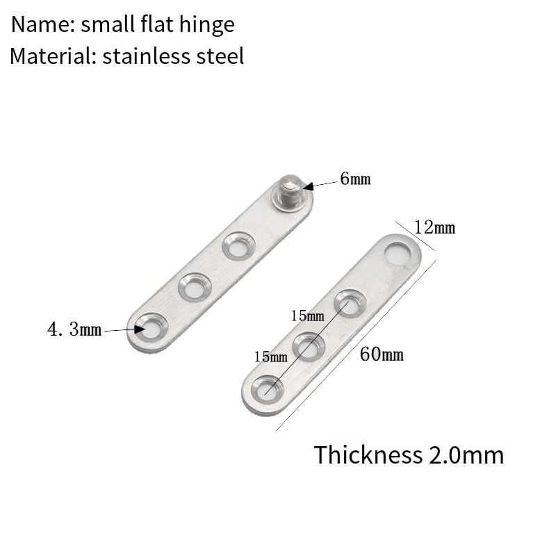 

1pc Stainless Steel Large Single Unit Hinge Foldable For Folding Flip Window Cabinet Furniture Hardware Accessories
