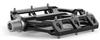 Gewage Black Aluminum Platform Bicycle Pedals 3 Sealed Bearings