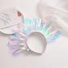 Light Up Headband Glowing Crown Singers LED Laser Hairband Flashing Headdress Luminous Crown Nightclub Cosplay Party Headwear