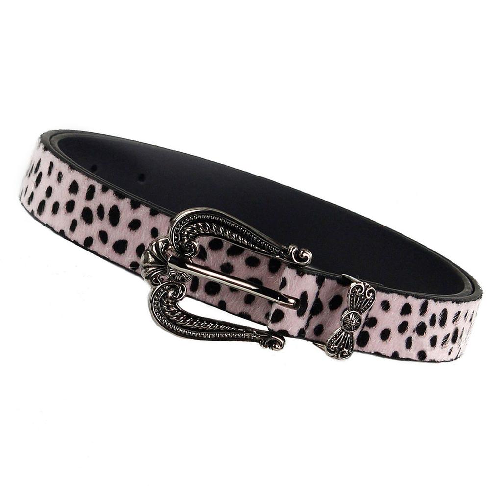 Unique Waist Belt Leopard Print Chain for Cowboy Cowgirl Stylish Hot Buckle Retro Hot Buckle Waist Chain Belt