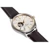 Orient Men's RK-AT0201G (Men's Leather Classic Semi-Skeleton) Round Watch Analog