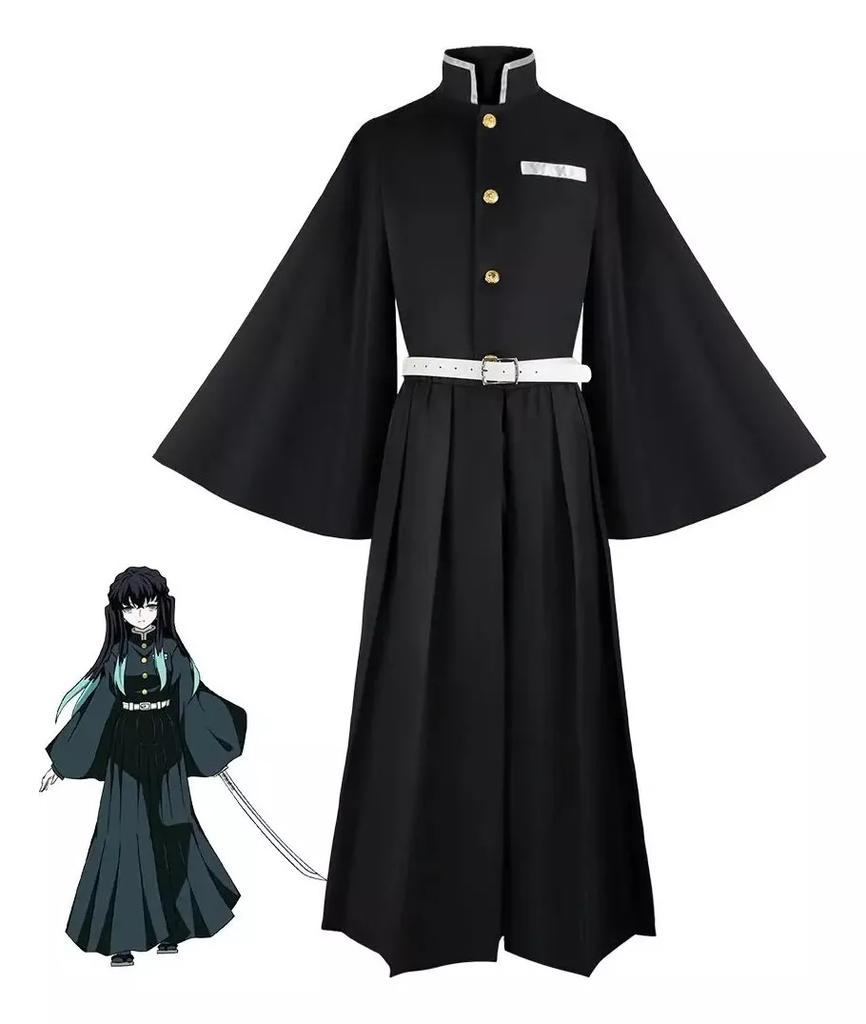 Anime Kimetsu No Yaiba Tokitou Muichirou Cosplay Costume Demon Slayer Tokitou Muichirou Cos Suits Halloween For Cartoon Costume