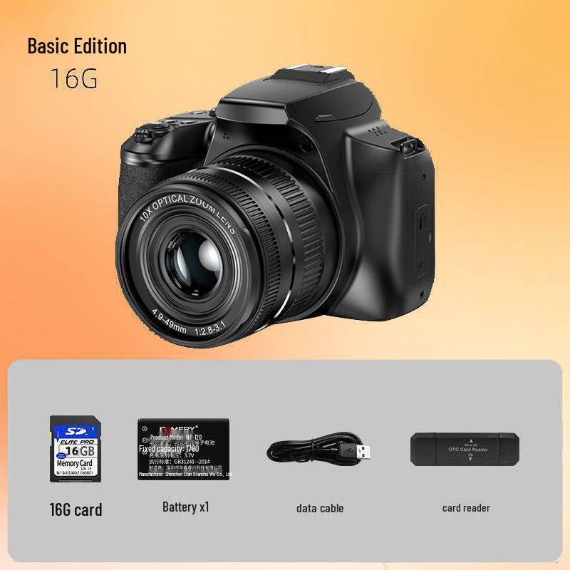 Ultra HD 64MP Entry-Level Mirrorless Camera for Students & Digital Creators