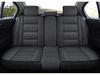 Universal Full Coverage Leather Car Seat Cushion and Linen Cover