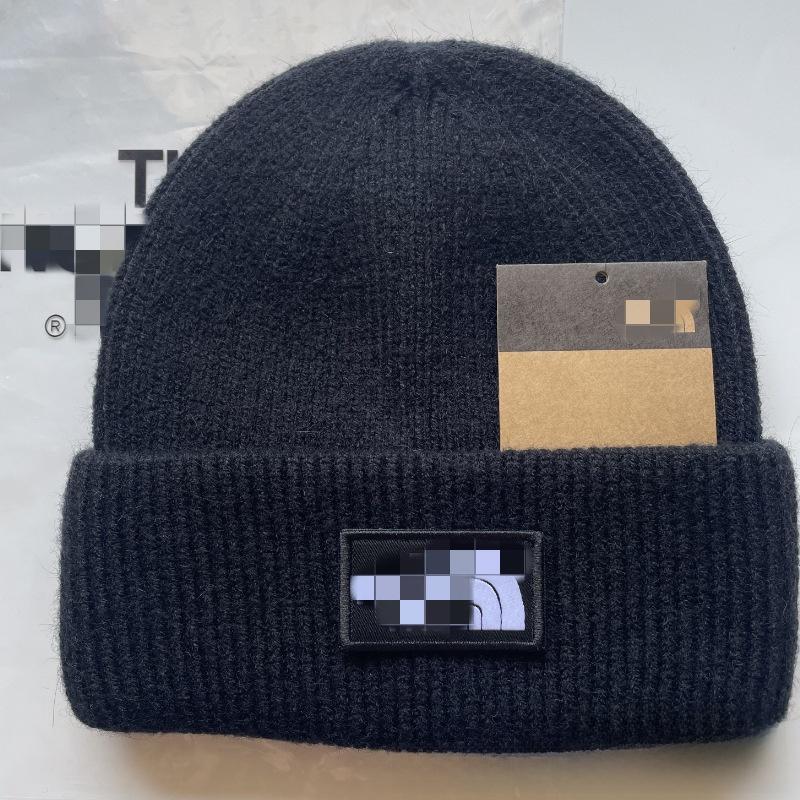 

Hat Knit Women Winter Thick Warm Street Style Beanie Cap For Outdoor Activities чорний