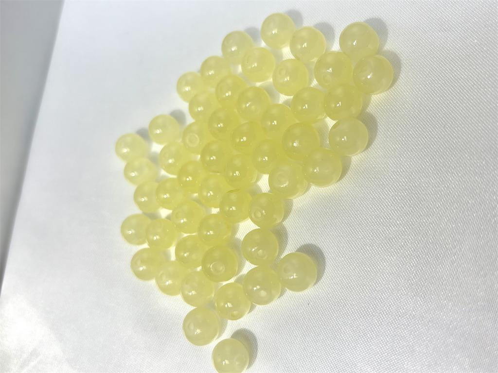 50pcs 8mm Glass Crack Imitation Jade Color Series Round Beads DIY Handmade Necklace Bracelet Loose Beads Jewelry Accessories