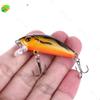 Bassangelköder Minnow5CM3.6GOberflächensystem10Hakenanzahl0.3-0.9MTief tauchender Mini-Hartköder