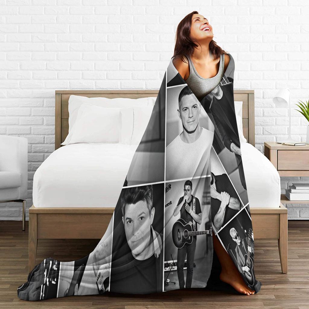 Alejandro Sanz Singer Blanket Travel Flannel Bedding Throws For Living Room Super Soft Design Quality Bedspread Gift