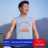 Custom Quick-Dry Breathable Sleeveless Sports Tank with Logo
