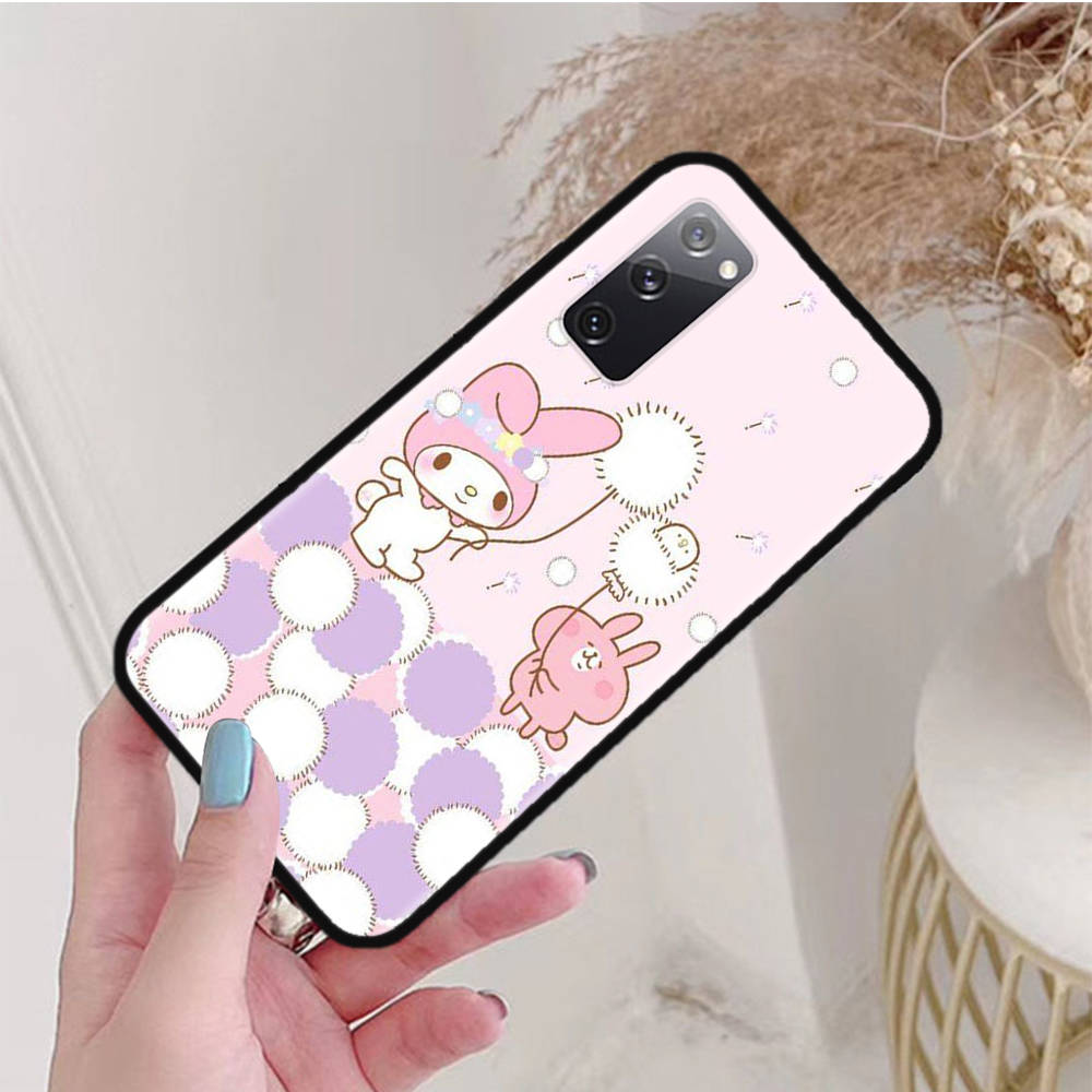 Black Case for Xiaomi Poco X6 X4 M5 M6 F5 F6 C65 C55 C50 C51 C40 Pro Redmi 14C A3X 13C 12C 11T 10A 9C Note 7 6 8A Plus L-2 My Melody