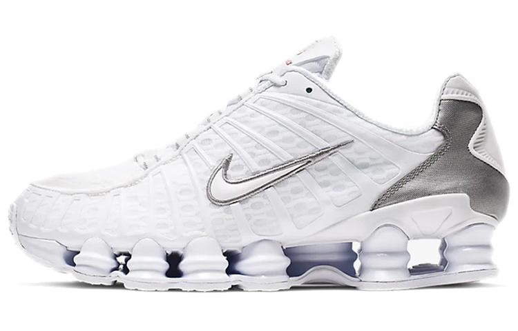 Nike Shox Tl White Metallic Silver AV3595-100 44.5