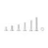 260pcs M3 304 Stainless Steel Flat Head Hex Socket Screw   Nuts Kit, Designed for Industrial and Construction Fasteners