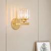 Light Luxury Crystal Wall Lamp 3 Colors Changing Decorative Lamp Night Light  Wall Decoration