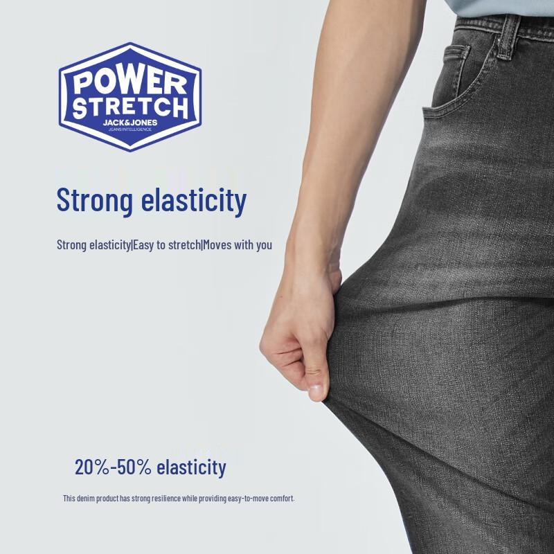 Jack&Jones Men's Fleece-Lined Stretch Denim Jeans