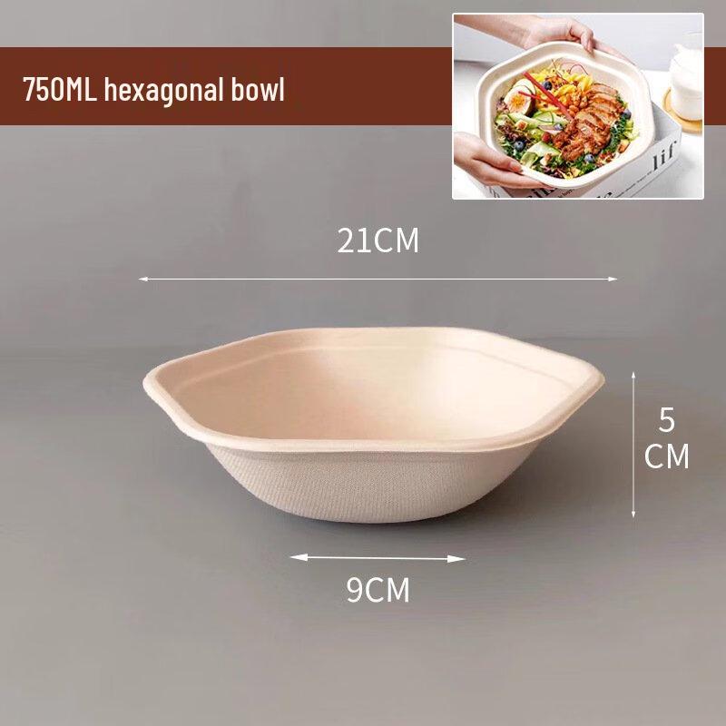 ZISIZ Hexagonal Takeout Container