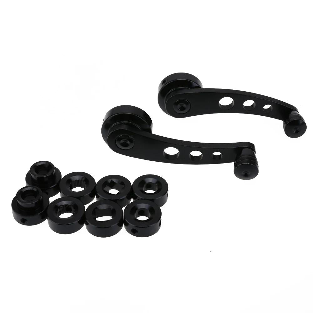 2pcs Aluminum Alloy Universal Car Window Handle Winder Riser Replacement