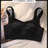 Underwear women's big breasts show small breasts, anti-sagging full cup thin bra cover, chest adjustment type, large size without traces