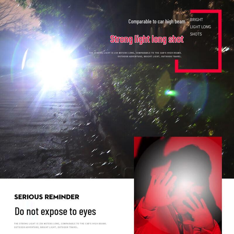 Shenhuo C2 USB Rechargeable LED Flashlight