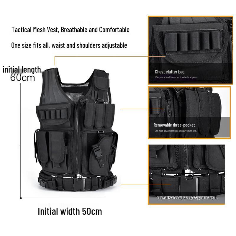 Military Tactical Mesh Vest