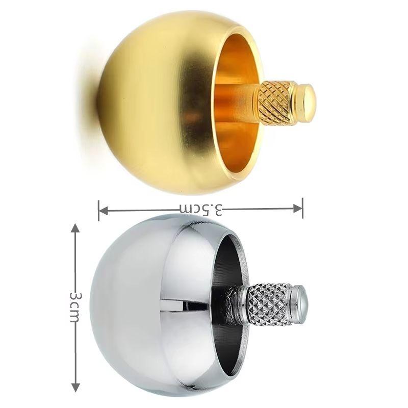 Mushroom Head Metal Gyro Fidget Ring Antistress for Children Simple Dimple Fidgets Hand Spinner Anti Stress Popite Anti-stress