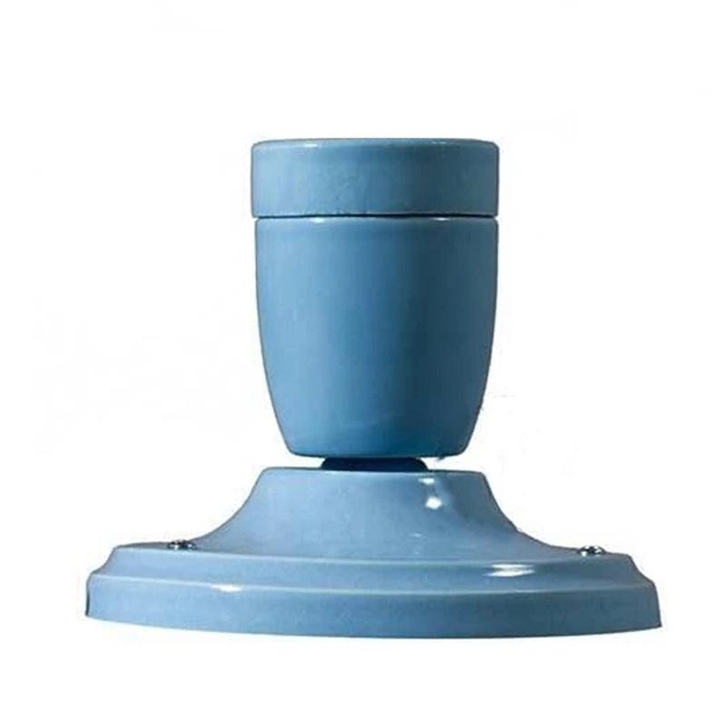 DIY Ceramic Light Socket Ceiling Heat Resistant And Anti-aging Porcelain Ceiling Light E27 Screw Bedside Light Wall Lamp Holder
