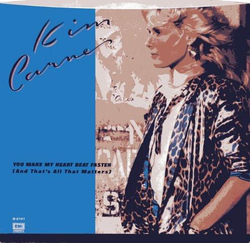 

7inch Record KIM CARNES - You Make My Heart Beat Faster (And B8191 EMI AMERICA 1984 US Rock Used