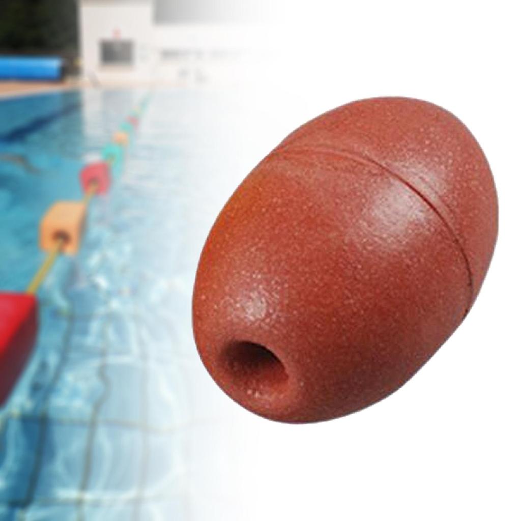 Pływak kotwiczny do kajaka i canoe Pływak linowy Kształt oliwki Liny do torów pływackich Pływak głębinowy do stref parków wodnych Pływanie
