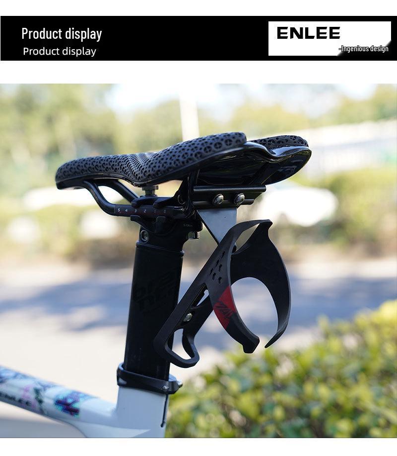 Bicycle Saddle Water Bottle Cage Adapter for Mountain and Road Bikes