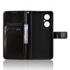 For Huawei Enjoy 80 PU Leather Case with Strap Crazy Horse Texture Phone Wallet Cover