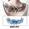 Waterproof Herbal Semi-Permanent Flower & Wings Sleeve Tattoo Sticker