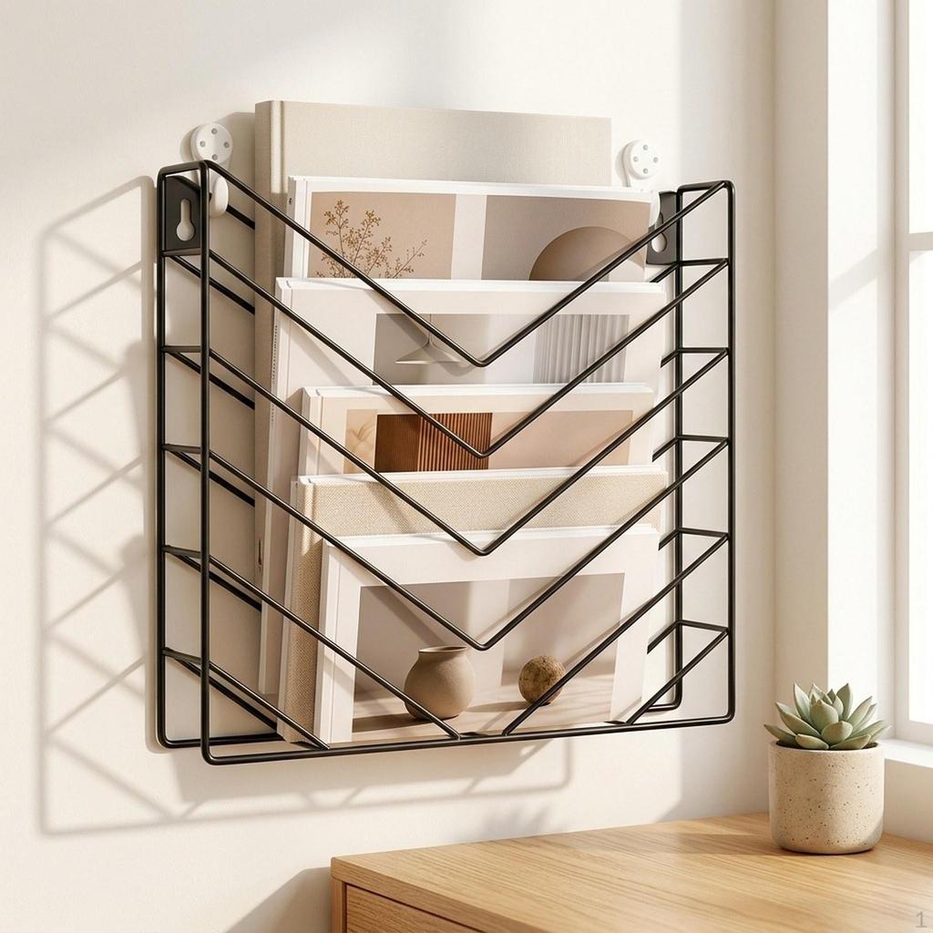 Portadocumenti Portariviste Ufficio Casa Decorazione Organizzatore Decorativo per Giornali Posta per
