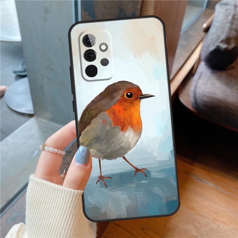 Lovely Birds Hummingbird Case For Samsung Galaxy A54 A34 A14 A15 A13 A53 A16 A26 A36 A56 A12 A22 A32 A52 A06 A35 A55 Samsung A22 5G
