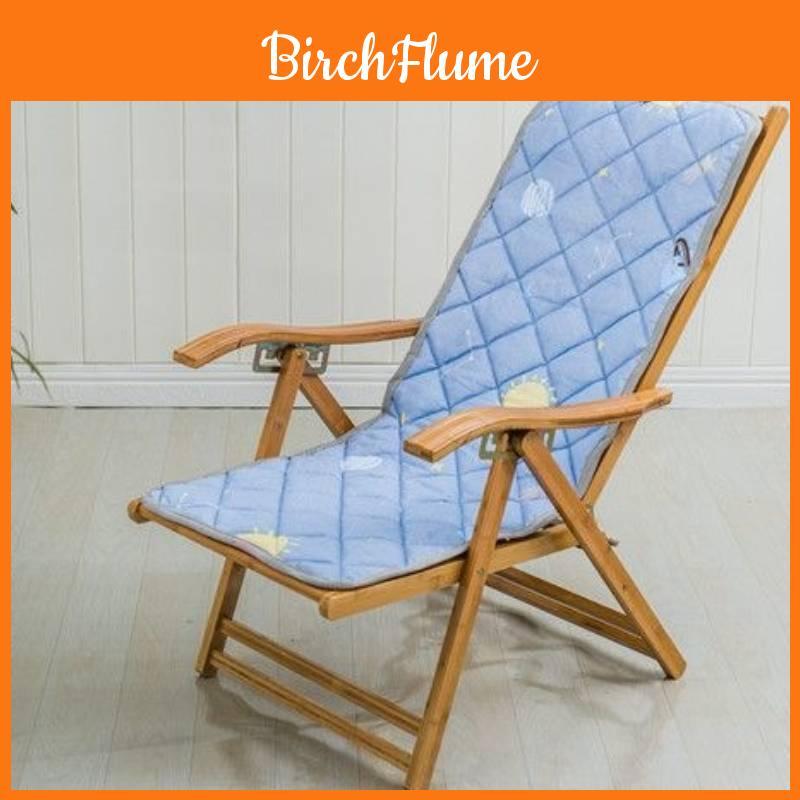 Büro-Sesselkissen mit dicker Baumwollfüllung für Faulenzer-Stühle und Winterkomfort