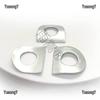 Motorcycle Footrest Installation Kit: Spring Clip, Elastic Pad, Half-Round Flat Washer, Arc Elastic Iron Sheet, Plated M10.