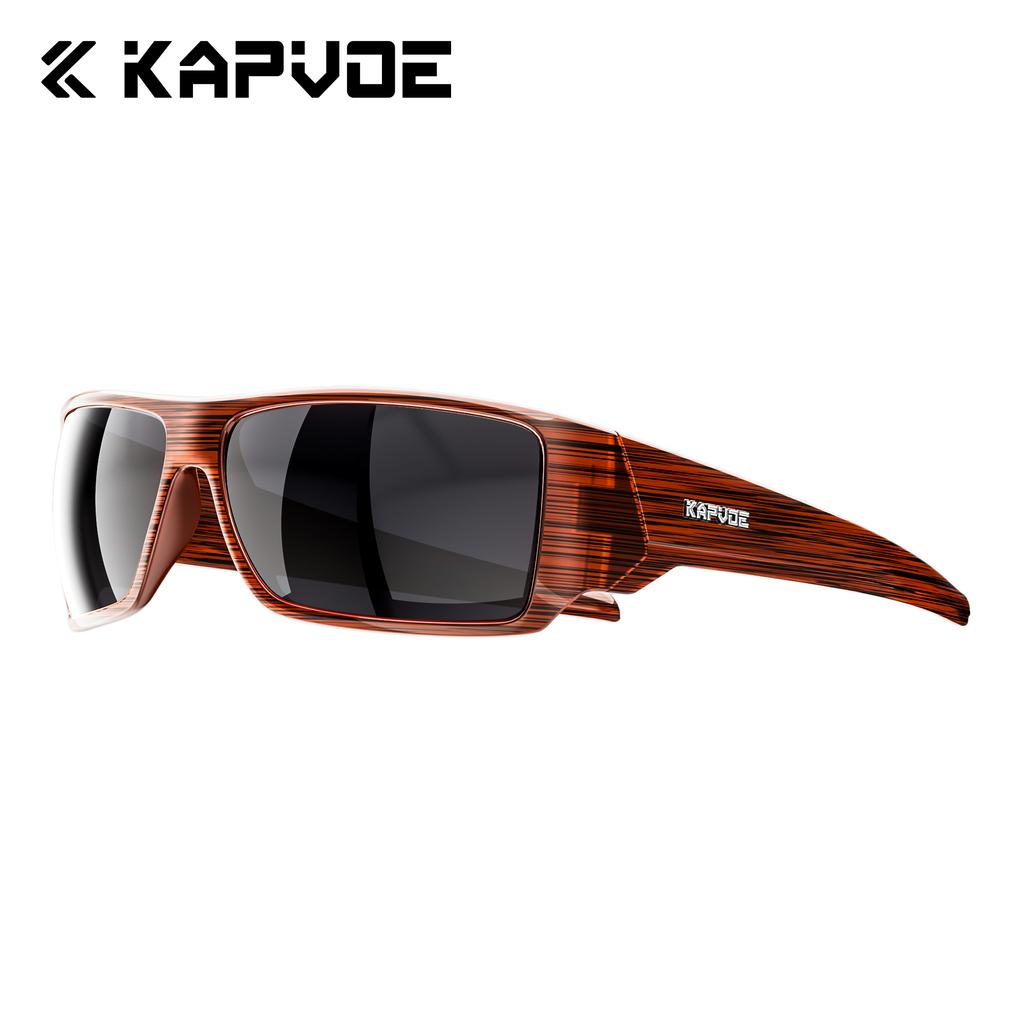 Kapvoe Polarized Hiking Eyewear Sunglasses Fashion Glasses Men UV400 Sun Glasses for Women Cycling Fishing Driving Outdoor