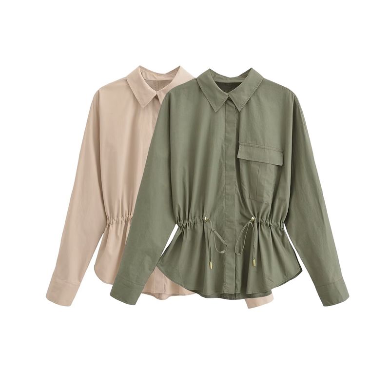 Kaslead New Arrival Women's Clothing Fashion Style Fashion Casual Minimalist Easiest for Match Workwear Shirt 8673404