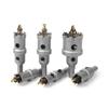 6pc 5A Carbide Tip Drill Bit Hole Saw 16,18,20,22,25mm Drill Bit Set Hole Saw Cutter For Stainless Steel Metal Alloy