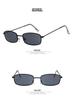Korean Fashion Retro Square Sunglasses 182 – Versatile Ocean Lens Street Style