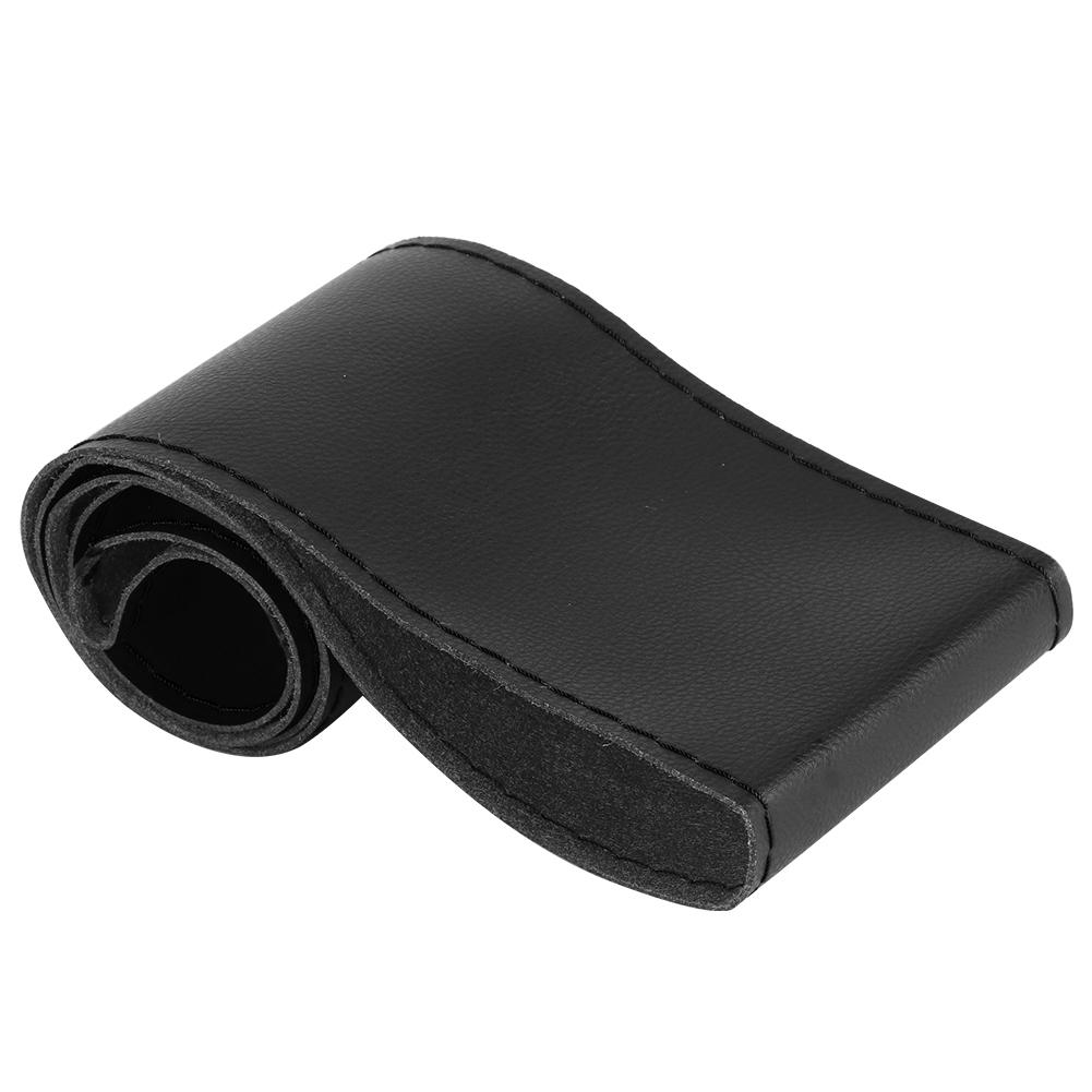 Microfiber Leather Steering Wheel Cover     Sewing Car Interior Accessory 38cmCelsius15in
