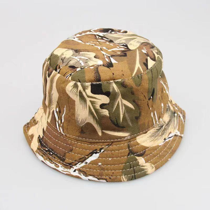 

Flower ladies fisherman hat spring and autumn new style thin cartoon short brim double basin hat (as the picture-822-)-average size