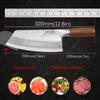WXCOO Hand Forged Boning Knife Set High Carbon Clad Steel Meat Fish Fruit Cleaver Knife Professional Butcher Kitchen Chef Knives