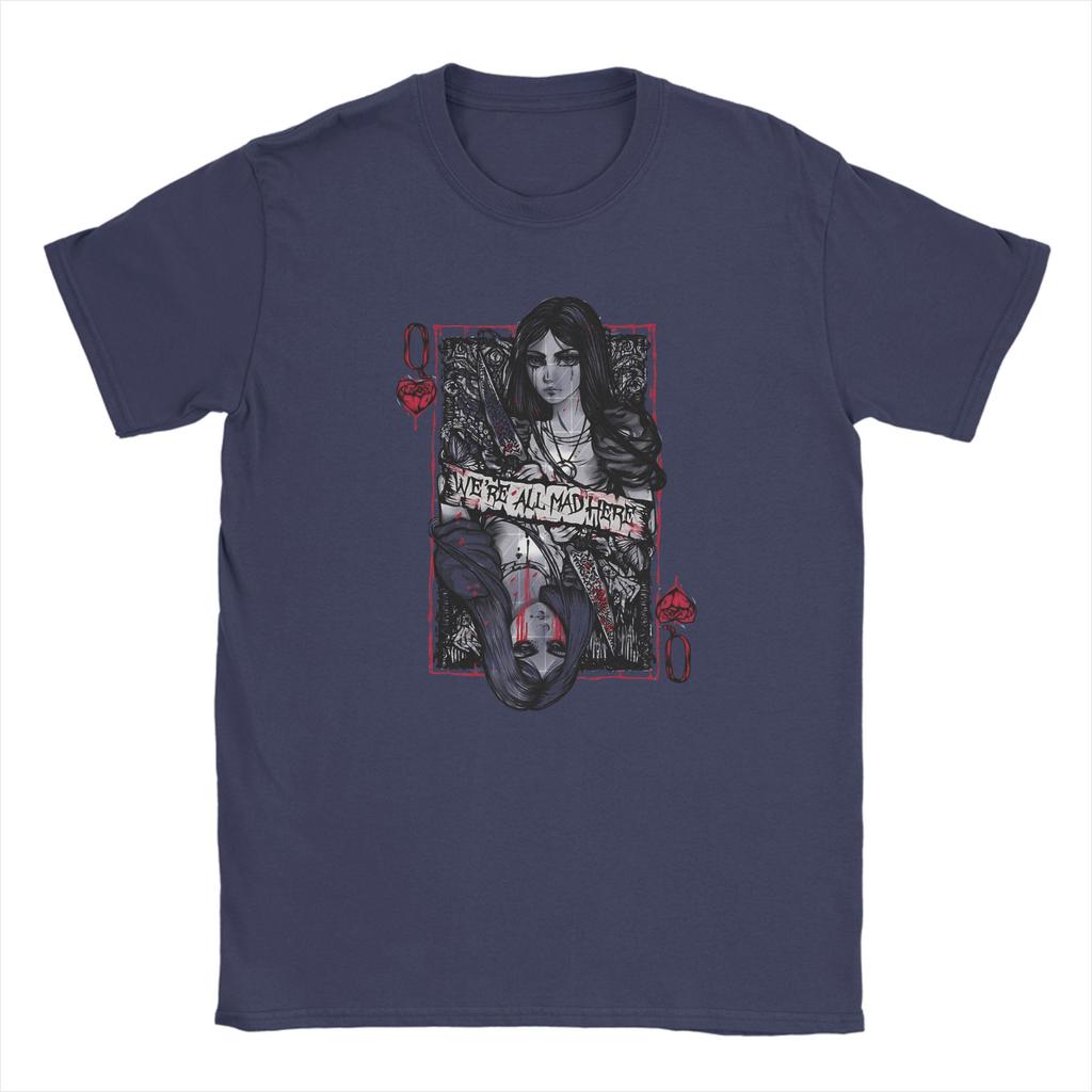 Game AAlice Madness Returns T Shirt Unisex 100 Cotton Unique TShirt Crewneck Pure Madness Tee Shirt Short Sleeve Clothes Original