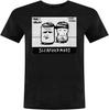 Men's Sleaford Mods Art Logo RouCollar T Shirt Black