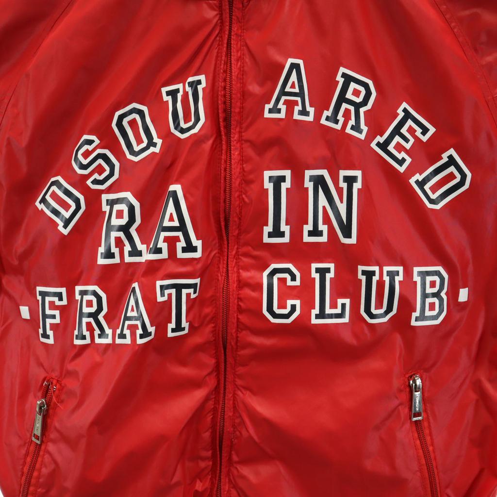 DSQUARED2 Long sleeve reversible nylon Food jacket 50 Red Men's Used